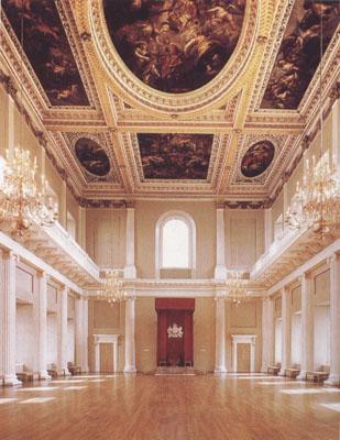 Peter Paul Rubens Interior of the Banquetiong House (mk01) Norge oil painting art